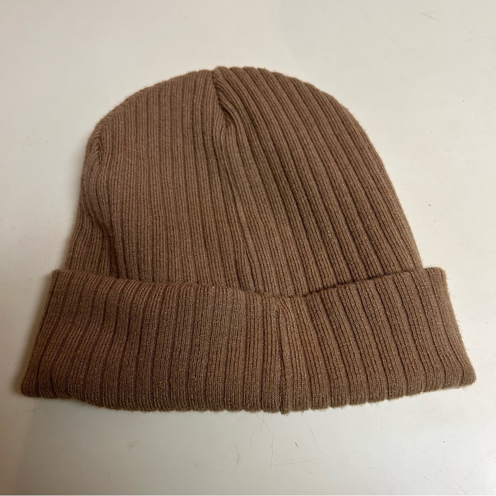 Light brown beanie